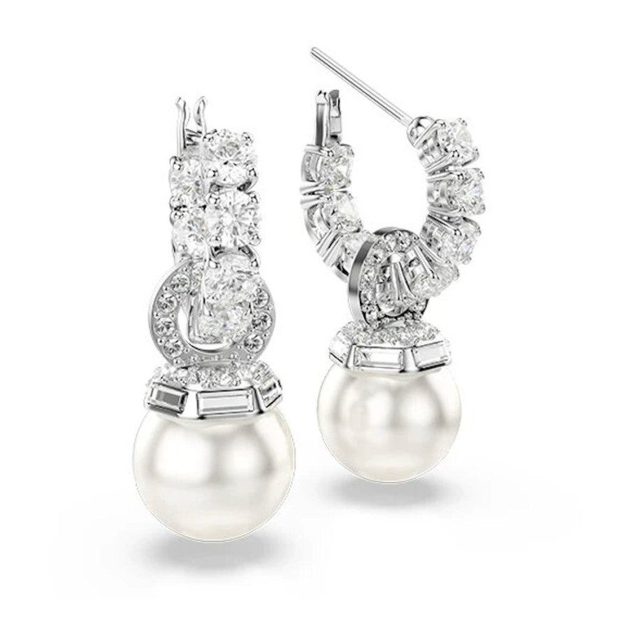   Monemel Swarovski Kare küpe(Altın kaplama)